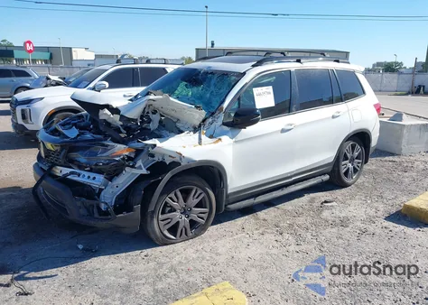 2021 Honda Passport Awd Ex-L from USA, damaged, VIN 5FNYF8H58MB037949